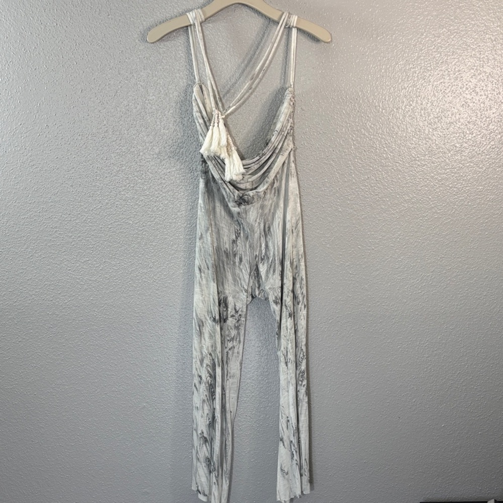 Young Fabulous & Broke Gray Tie-Dye Pants
